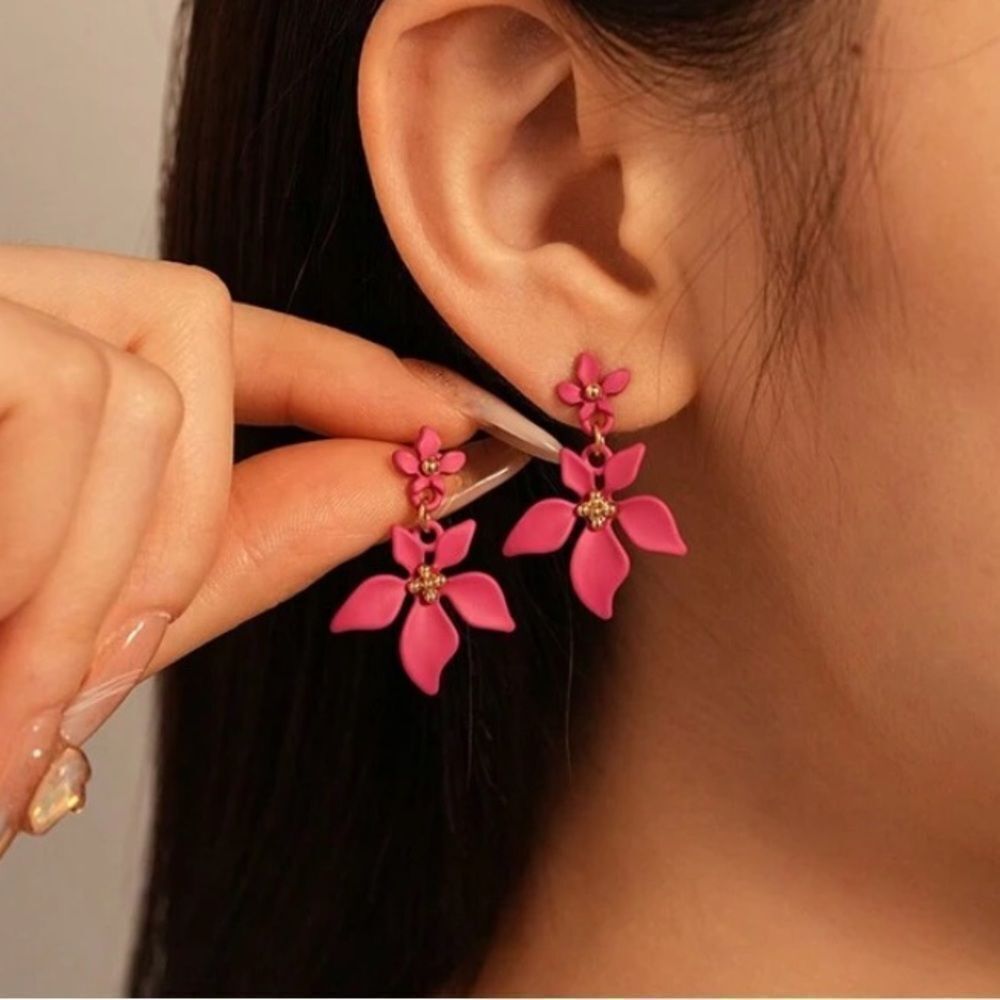 3for$20 Flower Drop Earrings